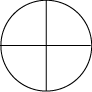 Cercle avec croix