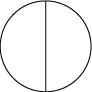 Cercle ligne verticale