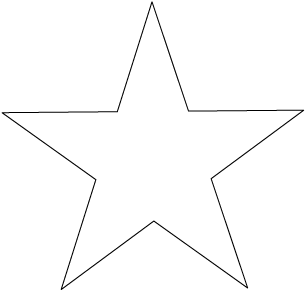 5 pointed star